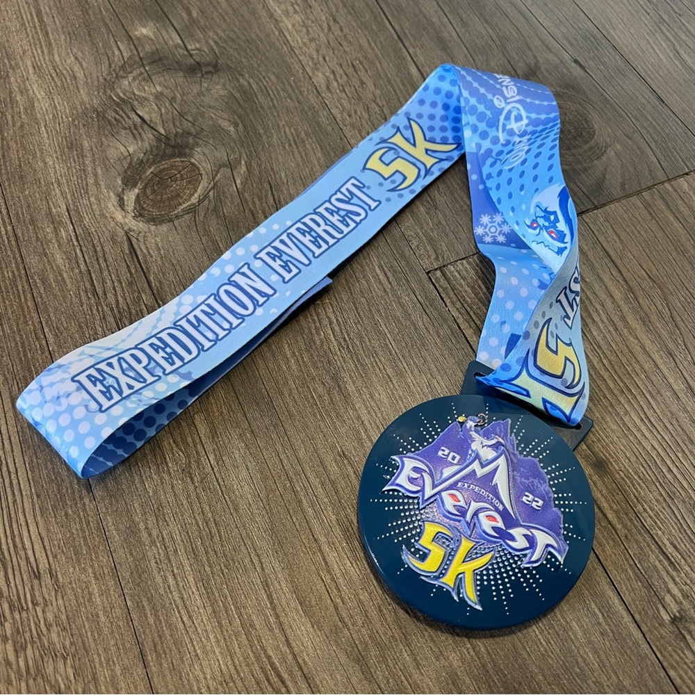 2022 RunDisney Expedition Everest 5K Medal